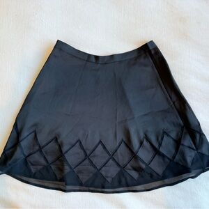 A/X Armani Exchange Black Skirt with Diamond Trim